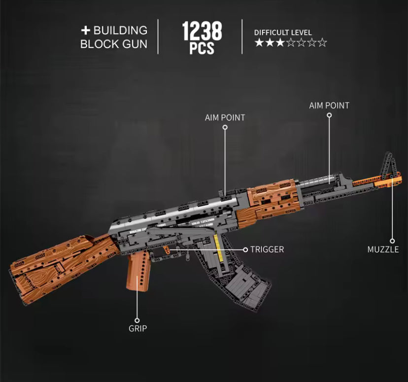 AK-47 1238 Pcs